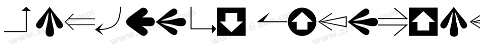 JabcedHy BoldItalic字体转换